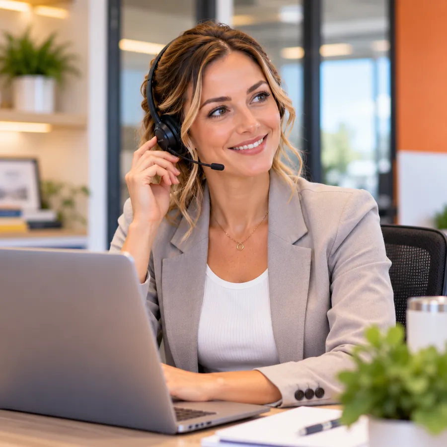 Clara, the Thunder Solutions AI receptionist